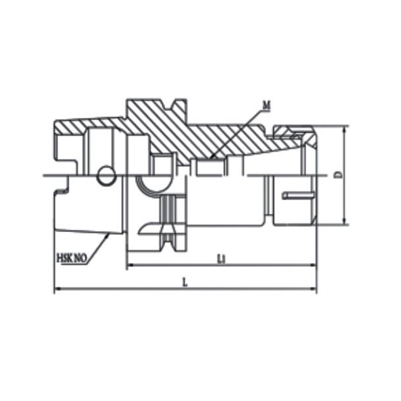  elastischer Spannzangenhalter