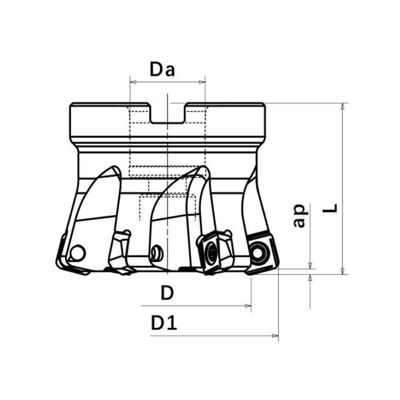  SCHNELLER VORSCHUB-PLANFRÄSER 